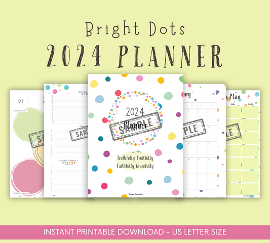 2024 Bright Dots Planner